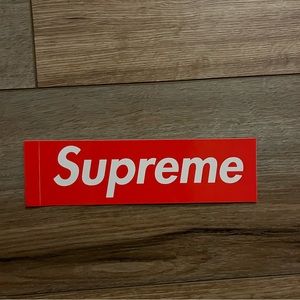 Official Supreme Bumper Sticker Brand NEW